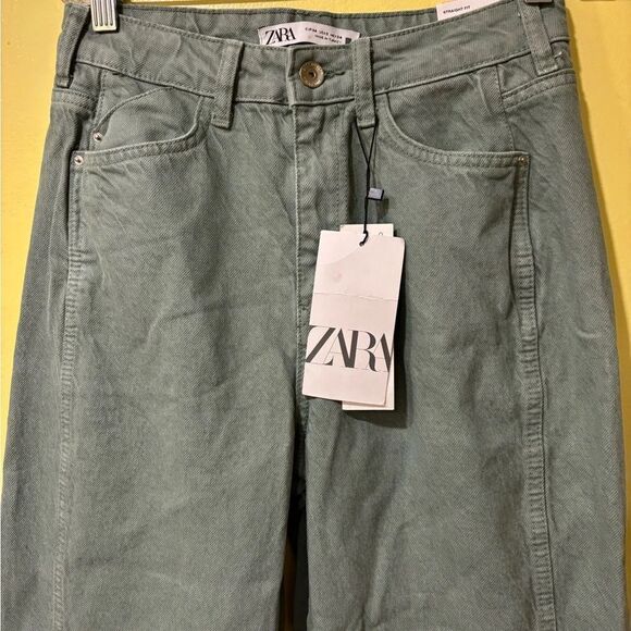 Zara Denim - Zara Green Jeans NWT